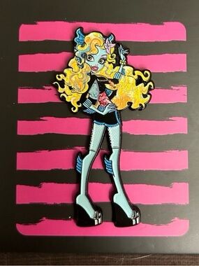 Monster high Lagoona blue SDCC glitter variant pin